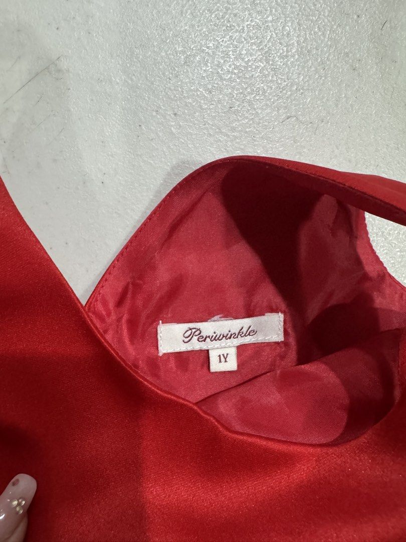 Red formal dress (Category: Babies & Kids Fashion) located in Mandaluyong City. Submitted by lovely_things_ph (Listing ID 1469864921, Image 1). Description: .