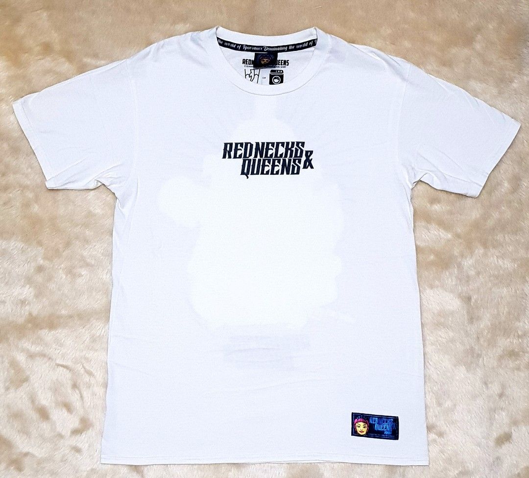 Rednecks & Queens (Lagio Conda) (Category: Shirts) located in Taguig. Submitted by wethrifting2021 (Listing ID 1469913540, Image 2). Description: Item: Lagio Conda🔥 Size: Rednecks&Queens Hardtag with OPT (M) Width: 19 Length: 27.3 Condition: Excellent Issue: None SWIPE MORE DETAILS. DM to purchase 📩.