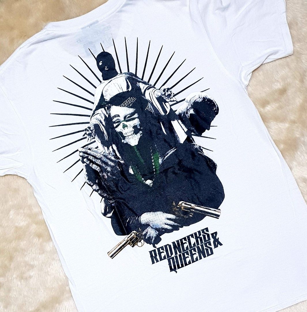 Rednecks & Queens (Lagio Conda) (Category: Shirts) located in Taguig. Submitted by wethrifting2021 (Listing ID 1469913540, Image 1). Description: Item: Lagio Conda🔥 Size: Rednecks&Queens Hardtag with OPT (M) Width: 19 Length: 27.3 Condition: Excellent Issue: None SWIPE MORE DETAILS. DM to purchase 📩.