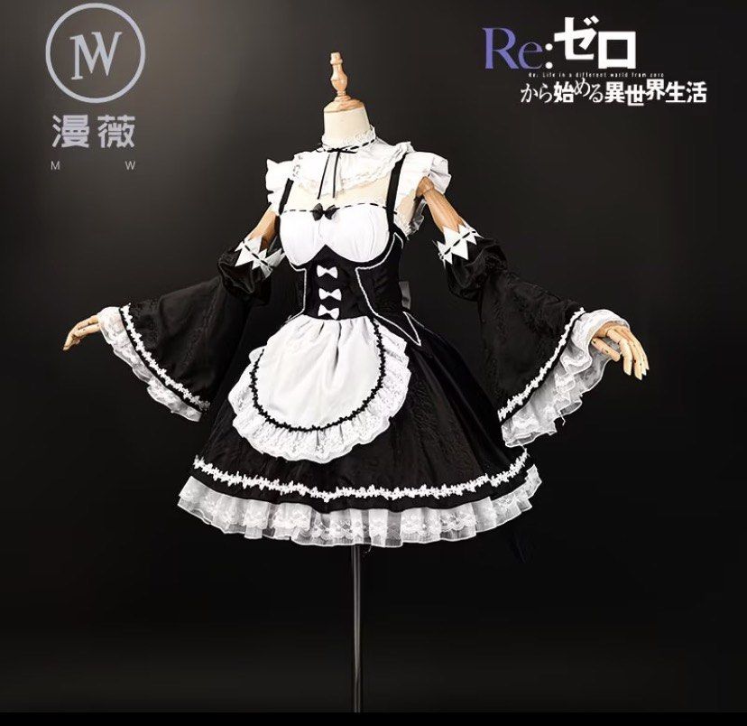 Rem Re Zero Cosplay (Category: Sets or Coordinates) located in General Mariano Alvarez. Submitted by mokabbls (Listing ID 1469945317, Image 2). Description: .