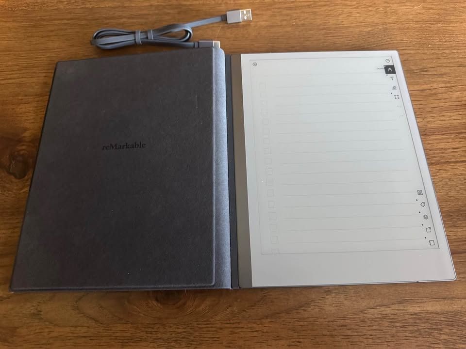 reMarkable 2 Digital Paper Tablet with Folio and Cable (Category: Android) located in Alfonso. Submitted by luckyfire_80773d (Listing ID 1469902233, Image 2). Description: unit , cover and charger only rush selling for only 9thousand open for meetup 100% good condition.