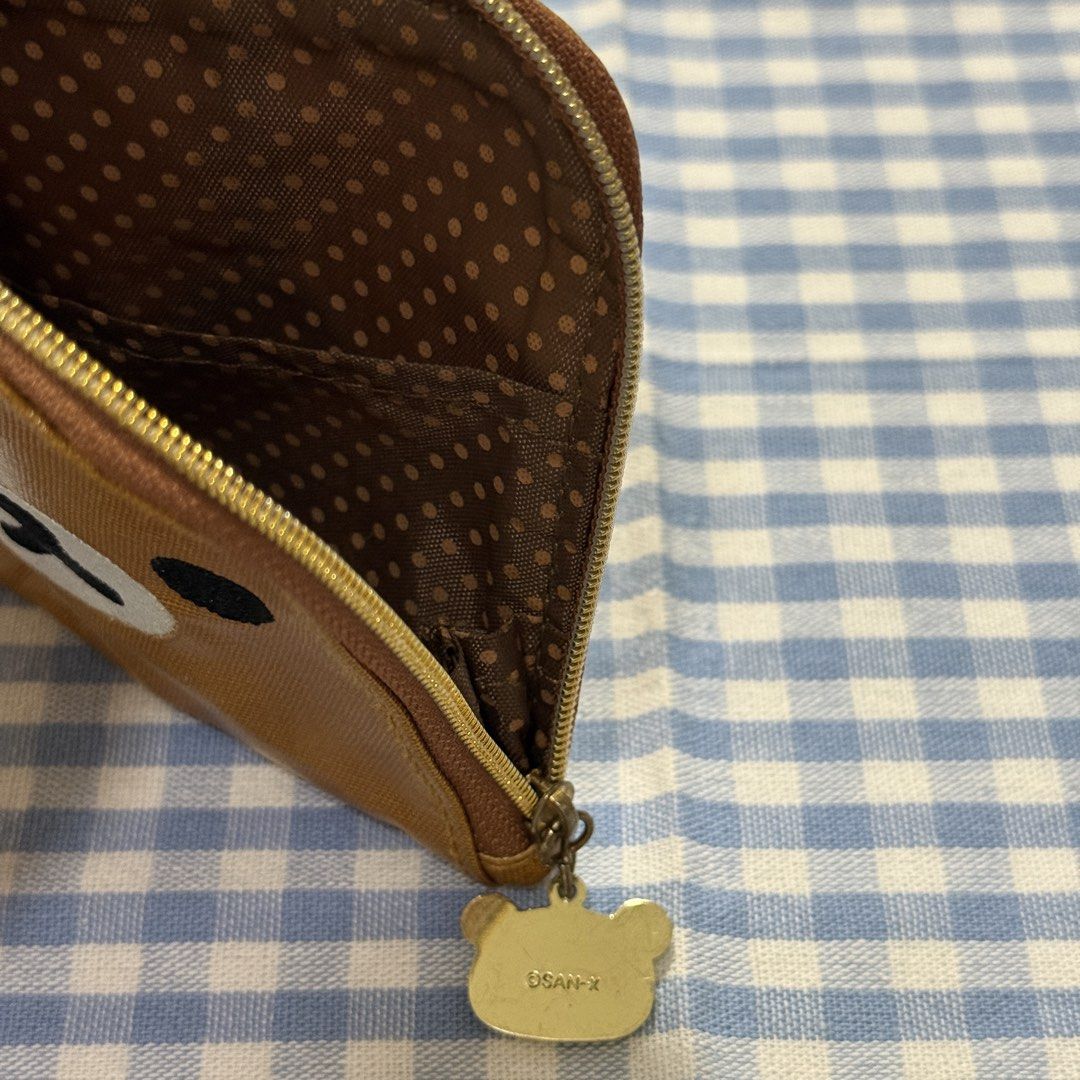 Rilakkuma Coin Purse Pouch Wallet (Category: Purses & Pouches) located in Quezon City. Submitted by kawaeecollector (Listing ID 1469906090, Image 3). Description: - Authentic San-X Rilakkuma merchandise - Interior features brown polka dot lining with a handy slip pocket - Compact size, perfect for storing coins, cards, or small items FIRST TO MINE BASIS (pay within 24 hrs) fixed price! mop: gcash mod: jnt batch shipment every sunday, no rush ship