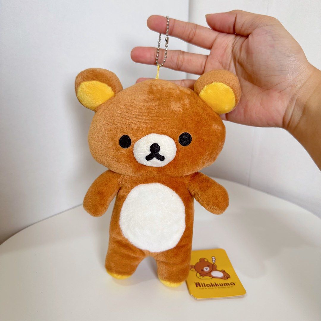 Rilakkuma San-x Mascot Charm Plush (Category: Plushies & Soft Toys) located in Manila. Submitted by ashyyel_ (Listing ID 1469932078, Image 1). Description: .
