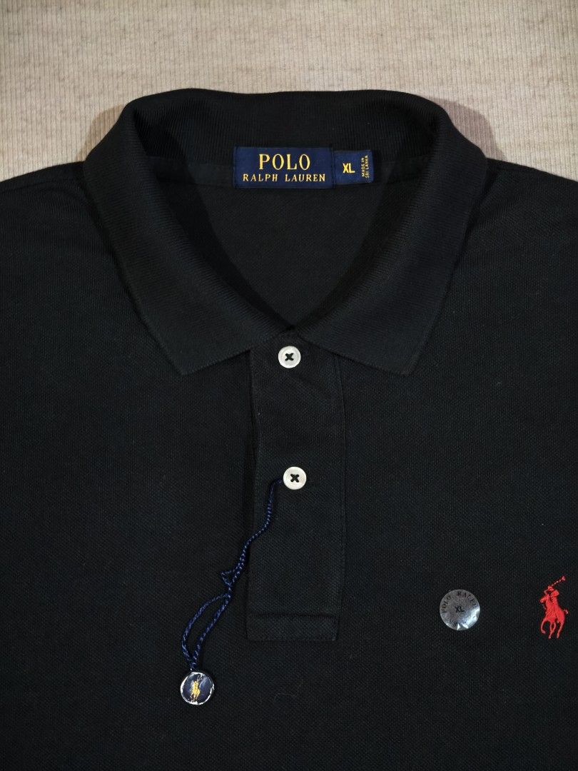RL BLACK FOR BIG MEN (Category: Tshirts & Polo Shirts ) located in Baliuag. Submitted by vk_thrift01 (Listing ID 1469914087, Image 3). Description: RL BLACK DIMES: 26 X 32.5 FRONT 33.5 BACK CONDI: AS NEW CONDITION COLOR RATE: 9.9/10 ISSUE: NONE PRICE: 2000 NOTE: ‼️‼️‼️ 📌ALL ITEMS ARE THRIFTED NOT BRANDNEW SO KINDLY MANAGE YOUR EXPECTATIONS. 📌ALL ITEMS ARE NEEDS WASH 📌COLOR MAY SLIGHTLY DIFFER DUE TO LIGHTING CONDITION 📌NO CANCELATION OF ORDER