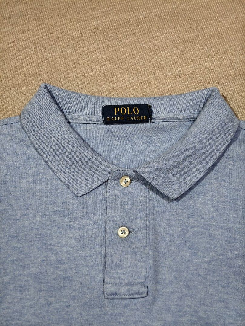 RL HEATHER BLUE FOR BIG MEN (Category: Tshirts & Polo Shirts ) located in Baliuag. Submitted by vk_thrift01 (Listing ID 1469913360, Image 3). Description: RL HEATHER BLUE DIMES: 26 X 29 FRONT 30.5 BACK CONDI: EXCELLENT CONDITION COLOR RATE: 9.7/10 ISSUE: SMALL MINIMAL STAIN (BARELY NOTICEABLE) OPEN FOR NEGO JUST MAKE AN OFFER NOTE: ‼️‼️‼️ 📌ALL ITEMS ARE THRIFTED NOT BRANDNEW SO KINDLY MANAGE YOUR EXPECTATIONS. 📌ALL ITEMS ARE NEEDS WASH 📌COLOR 