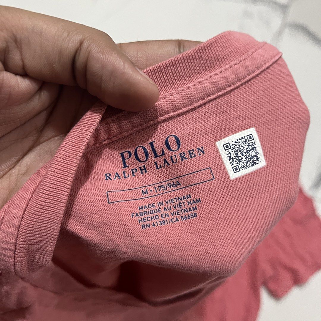 RL Polo (Category: Tshirts & Polo Shirts ) located in Bacoor. Submitted by manonghits_2000 (Listing ID 1469841630, Image 2). Description: RL Polo Authentic New Gen 21.5x27 Good as New No Issue Scannable QR (It Shows Authentic).
