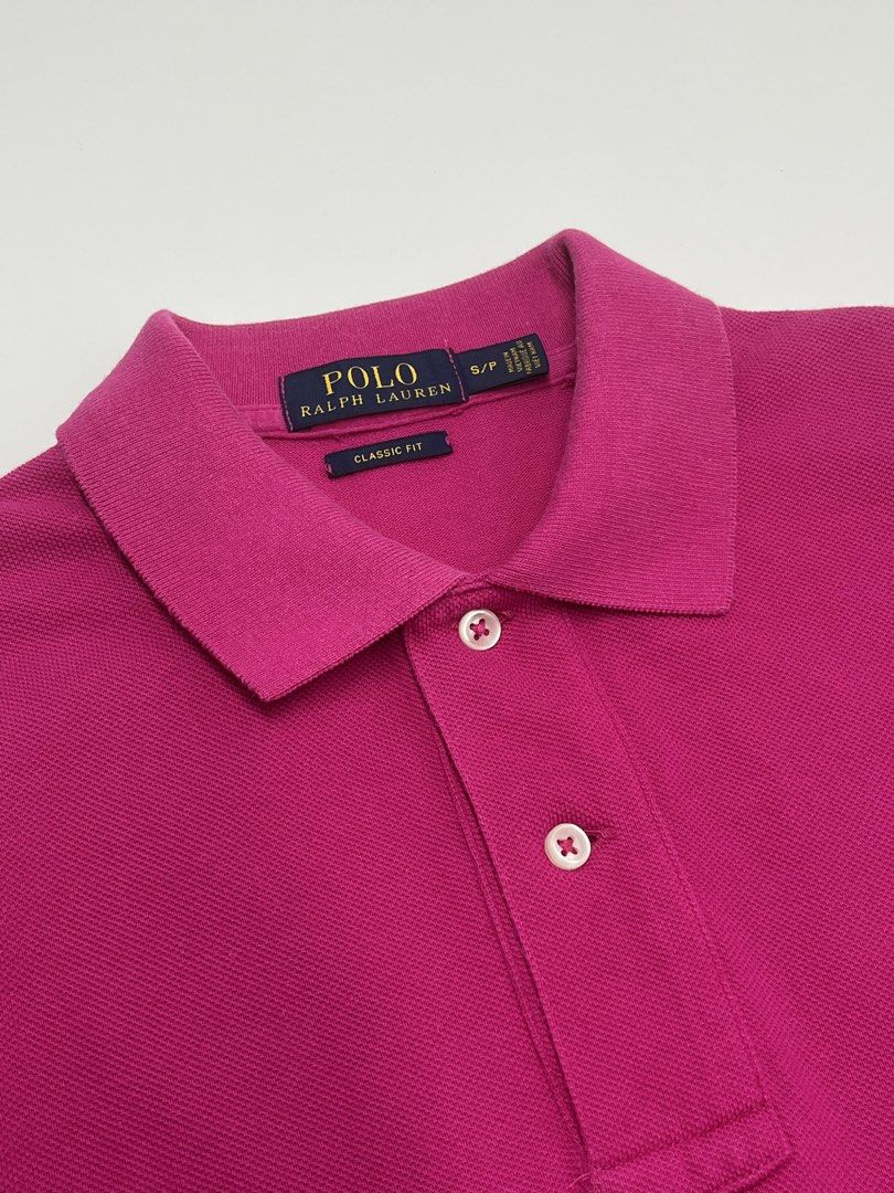 RL POLO SHIRT PINK (Category: Tshirts & Polo Shirts ) located in Angono. Submitted by thriftnalang (Listing ID 1469917117, Image 3). Description: RL POLO SHIRT PINK W 20,20.5 | L 29 small on tag best fit large Excellent condition .
