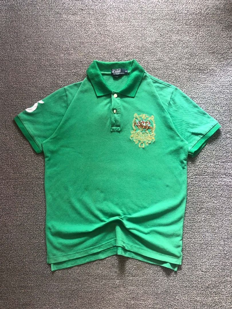 RL TRIPLE BIG PONY POLO (Category: Tshirts & Polo Shirts ) located in Cagayan de Oro. Submitted by looks_finds (Listing ID 1469763904, Image 1). Description: XL ON TAG ( best fit medium to large ) LENGTH: 27.5 MEDIUM: 20 NO ISSUE COLOR R: 10 EXCELLENT.