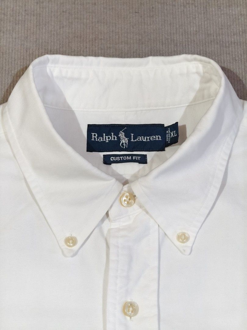 RL WHITE LONG SLEEVE (Category: Formal Shirts) located in Baliuag. Submitted by vk_thrift01 (Listing ID 1469915447, Image 3). Description: RL WHITE LONG SLEEVE DIMES: 23 X 30 SLEEVE LENGTH: 24 CONDI: EXCELLENT CONDITION COLOR RATE: 9.8/10 ISSUE: NONE PRICE: 2,250 NOTE: ‼️‼️‼️ 📌ALL ITEMS ARE THRIFTED NOT BRANDNEW SO KINDLY MANAGE YOUR EXPECTATIONS. 📌ALL ITEMS ARE NEEDS WASH 📌COLOR MAY SLIGHTLY DIFFER DUE TO LIGHTING CONDITION 📌NO CANCELATION O
