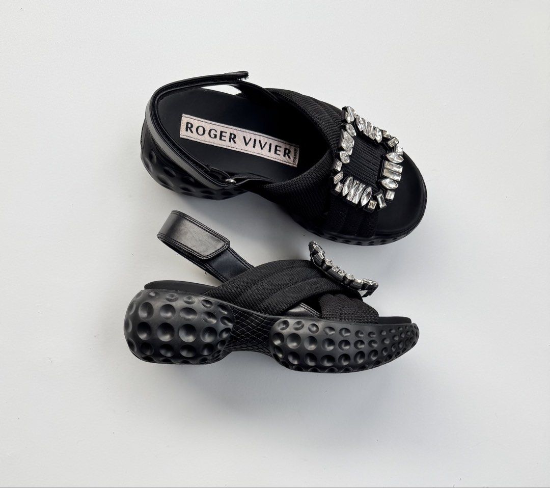 Roger Vivier (Category: Flats & Sandals) located in Davao. Submitted by LUXURY (Listing ID 1469848913, Image 1). Description: Roger Vivier Sandals Size 36 Pair only Visit my profile for more luxury items.