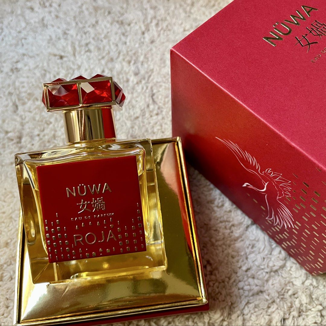 Roja Nuwa Eau de Parfum 2026 Edition (Category: Fragrance & Deodorants) located in Santiago. Submitted by janinesweetcloset (Listing ID 1469808530, Image 2). Description: Premium /OG qlty perfumes Original scent and original packaging Actual Photo posted Long lasting #perfumeph #maison #lattafa #jomalone #dubaiperfumes #dylanblue #arabperfume #tersterperfume #penhaligon #creed #bacarratrouge #byredo #replica #diptyque #parfumsdemarly #montblanc #