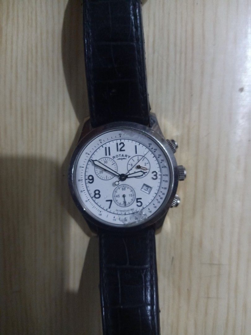 Rotary swiss (Category: Men's Watches) located in Las Pinas. Submitted by the_recycle_shop (Listing ID 1469879959, Image 1). Description: Original not working defective Unknown issue selling as is Buy at your own risk.