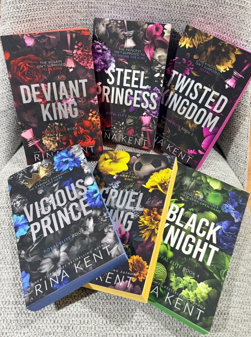 Royal Elite series deluxe paperback (Category: Storybooks) located in Quezon City. Submitted by paperandspineph (Listing ID 1469906583, Image 1). Description: 📚 Royal Elite Deluxe Edition paperback set Onhand: 1 set BRANDNEW ✨ Comment MINE 💌 send DM - name, address, phone, order, MOP, MOD 📌 Strictly no cancellations 💵 full payment only • pay within 24 hours 🏦 Gcash • Bank Transfer 🚚 J&T • Lalamove • Grabexpress.