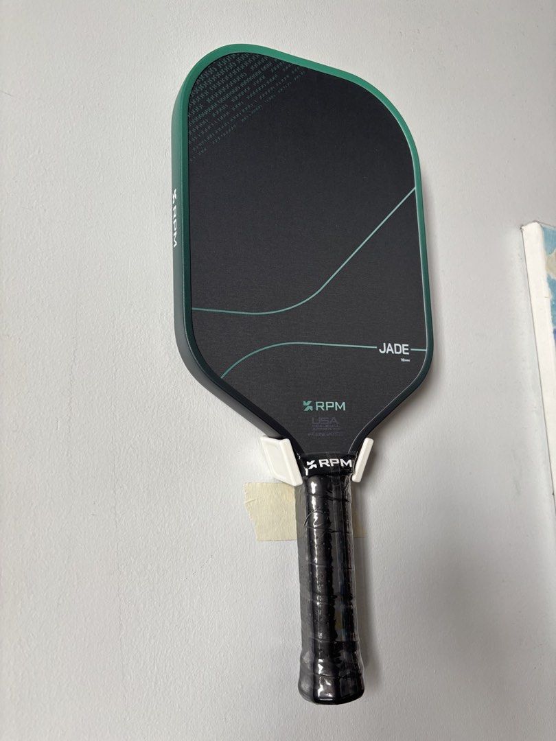 RPM Jade (Category: Racket and Ball Sports) located in Manila. Submitted by kyl.cng (Listing ID 1469837445, Image 2). Description: 💚 RPM JADE — BRAND NEW! 🔥 💰 ₱5,599 NA LANG! 💸 Negotiable for sure buyers! * 💚 RPM Jade Colorway * 📦 Brand New / Unused * 🏓 1:1 Super Clone / High-Quality OEM * ⚡ Full Foam Core * 🎯 Suitable for Open Play and Regular Games 🚚 MEET-UP & DELIVERY OPTIONS 📍 Open for meet-up 📦 LBC Shipping — COP/COD 🛵 Grab / Lal