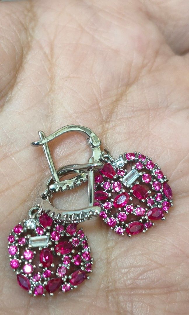 Ruby Dangling Earrings (Category: Other Accessories) located in Quezon City. Submitted by gemaicloset (Listing ID 1469845976, Image 1). Description: .
