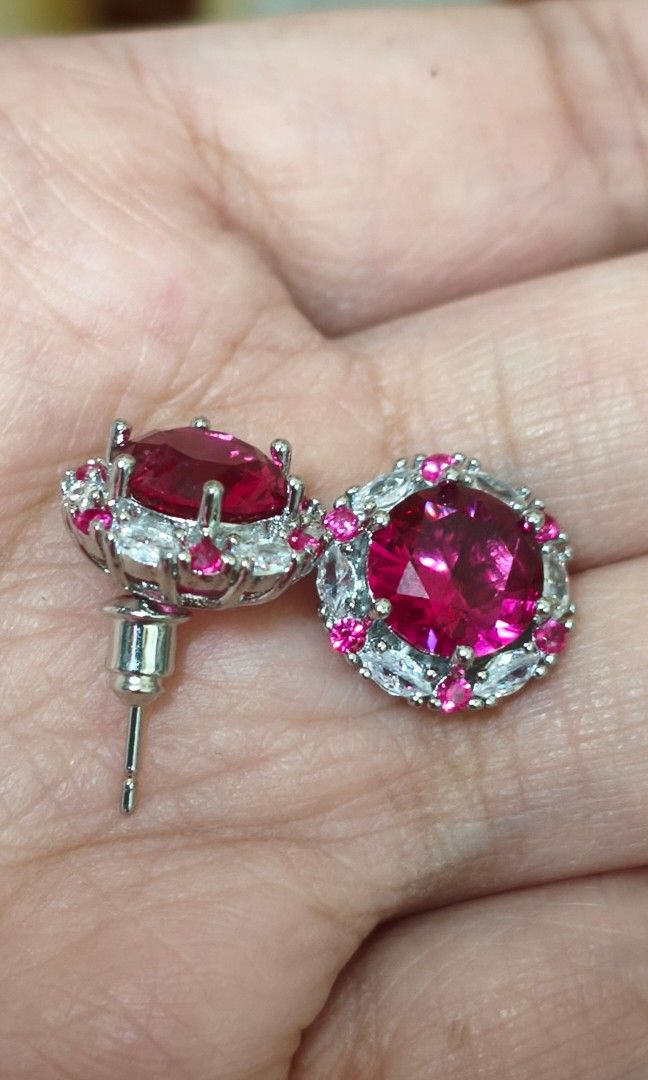 Ruby Earrings (Category: Other Accessories) located in Quezon City. Submitted by gemaicloset (Listing ID 1469845845, Image 2). Description: .