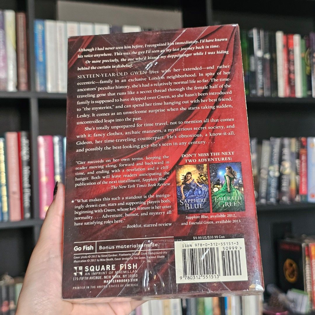 Ruby Red by Kerstin Gier (Category: Storybooks) located in Mabalacat. Submitted by aaronwarner (Listing ID 1469909724, Image 3). Description: Paperback Brand new, unread, sealed.