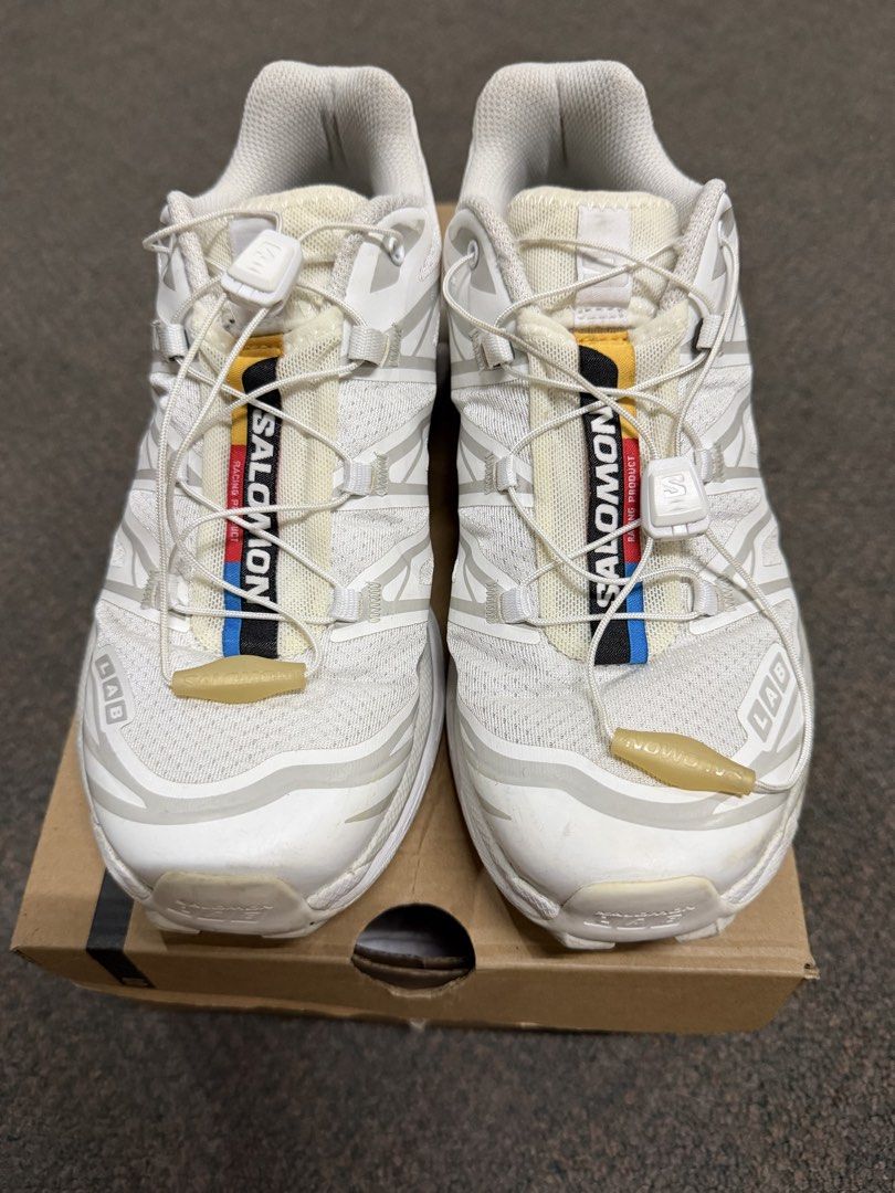Salomon XT-6 Authentic Women’s Size 7 (Category: Sneakers) located in Caloocan City. Submitted by stuffie_galore (Listing ID 1469881268, Image 1). Description: Salomon XT-6 White Lunar Rock, authentic. Size 6 Men’s, Size 7 Women’s. Used indoors only. .
