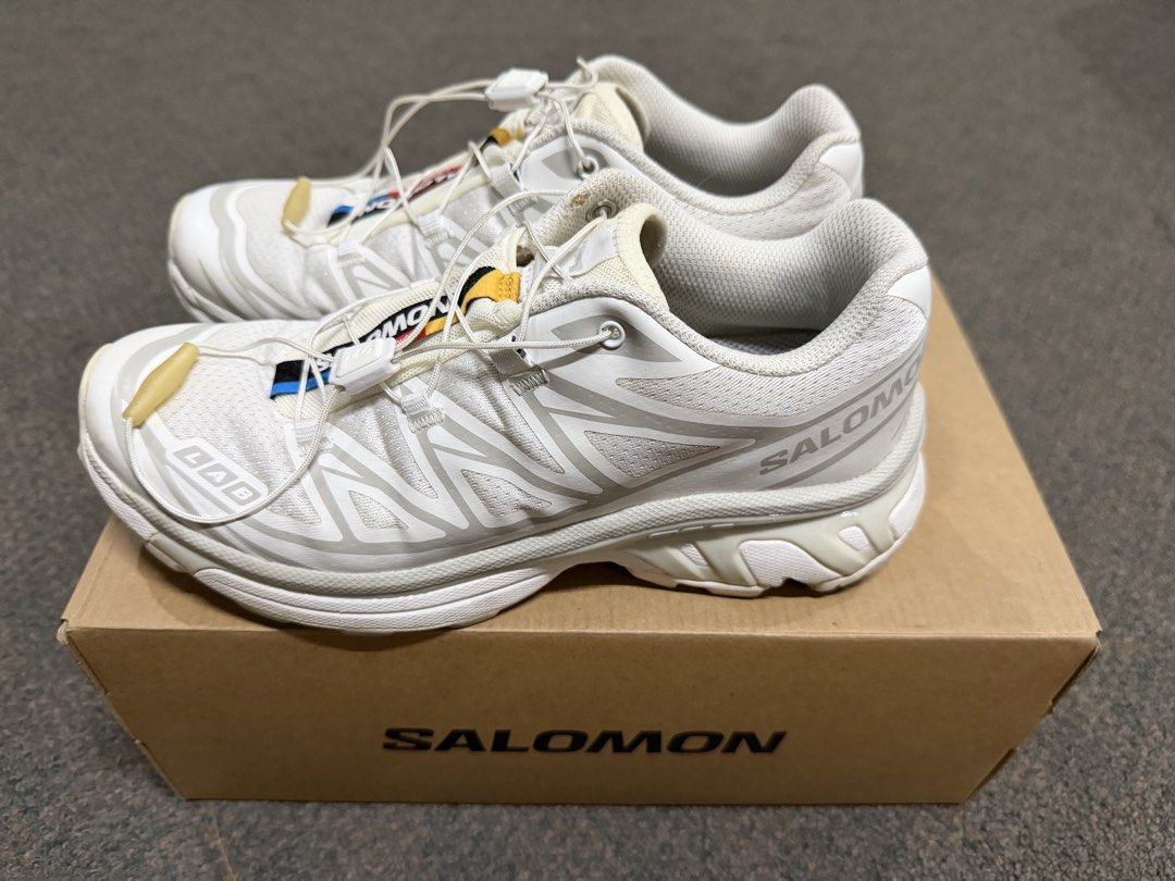 Salomon XT-6 Authentic Women’s Size 7 (Category: Sneakers) located in Caloocan City. Submitted by stuffie_galore (Listing ID 1469881268, Image 2). Description: Salomon XT-6 White Lunar Rock, authentic. Size 6 Men’s, Size 7 Women’s. Used indoors only. .