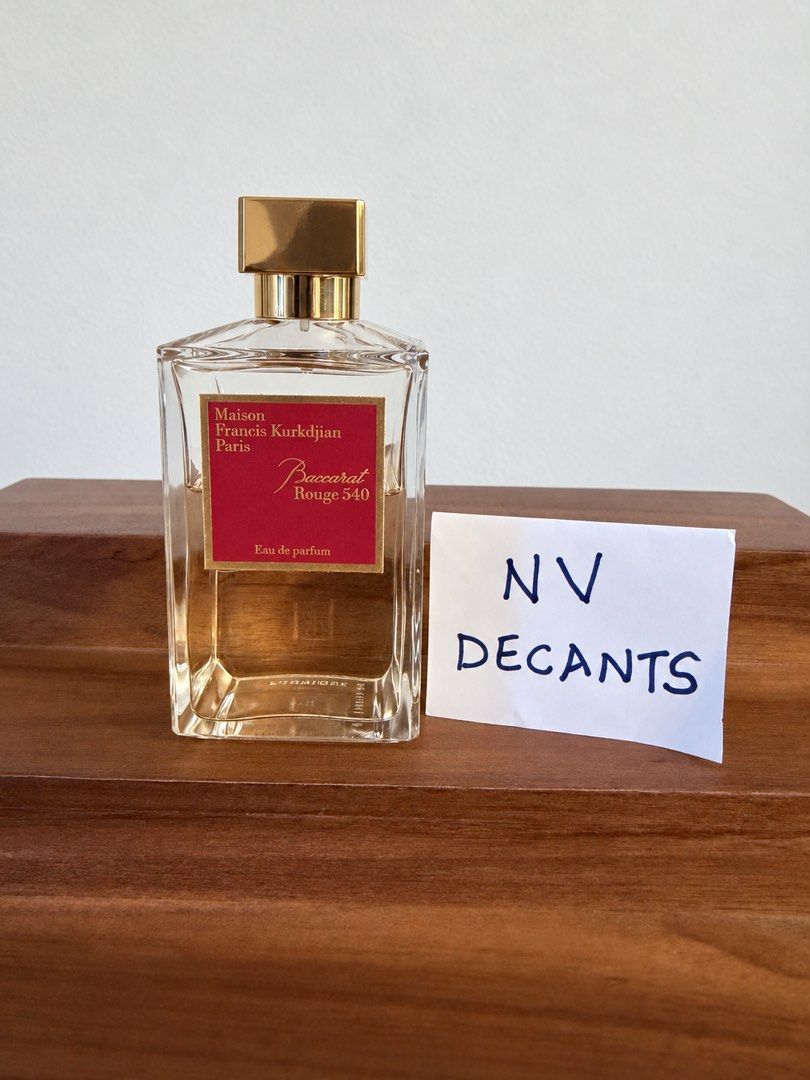 [Sample/Decant] Maison Francis Kurkdjian Baccarat Rouge 540 Eau de ...
