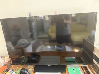 Samsung UA48JU7000J 48 inch TV with speakers and LG Blu-ray player, 家庭 ...