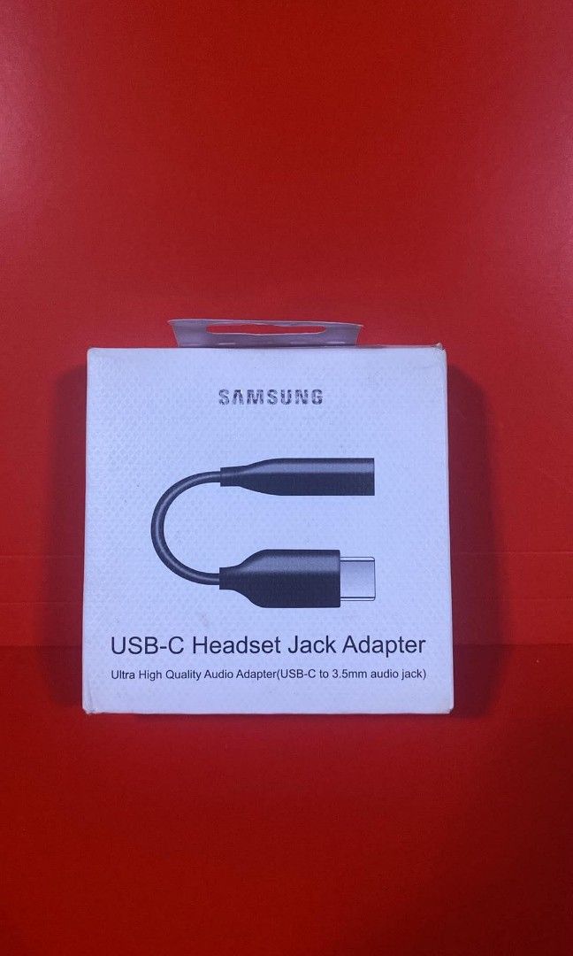 Samsung USB-c headset jack adapter (Category: Headphones & Headsets) located in Manila. Submitted by milasgadgetph (Listing ID 1469825579, Image 1). Description: .