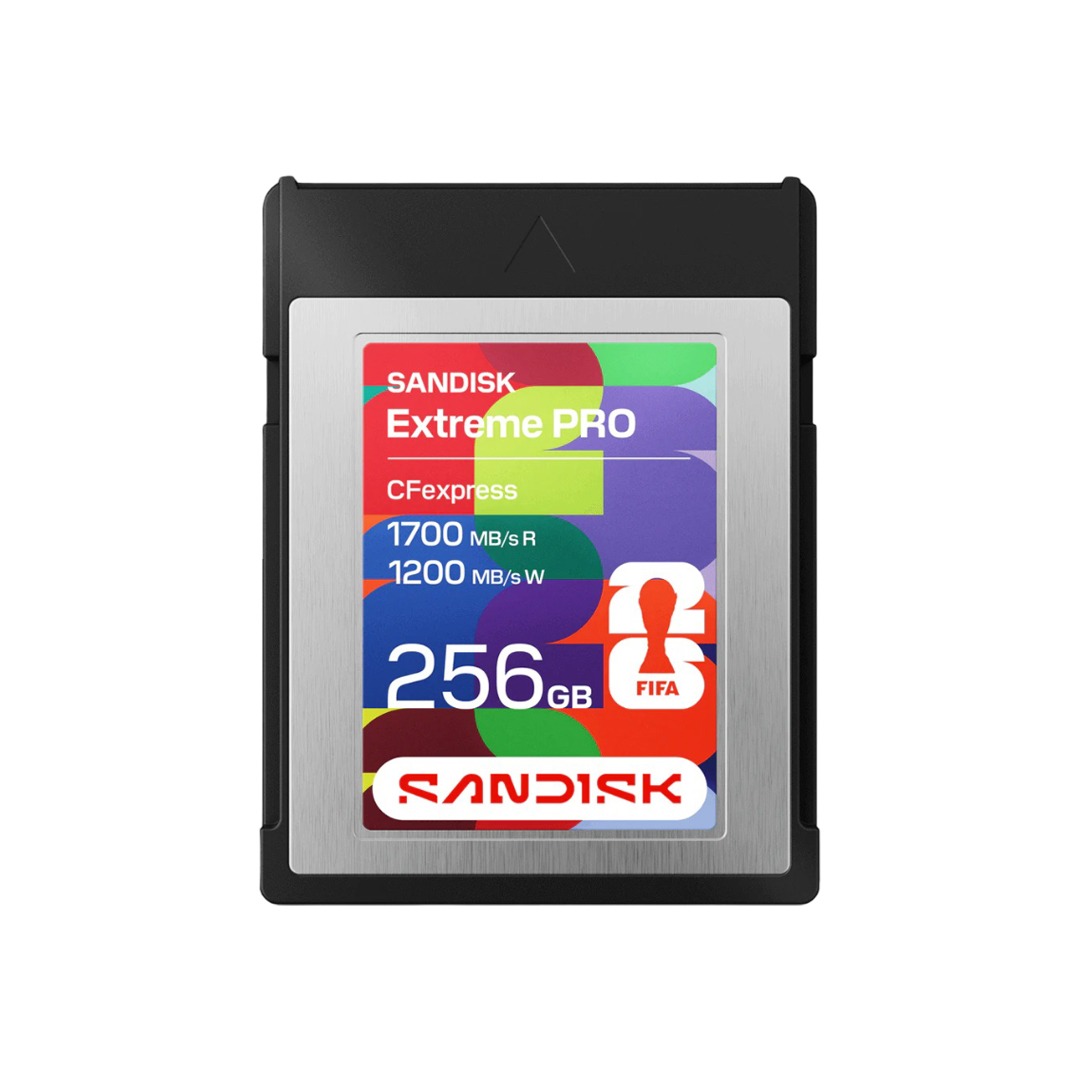 SanDisk CFexpress Type B Card FIFA World Cup 2026 Edition 256GB, Mobile ...