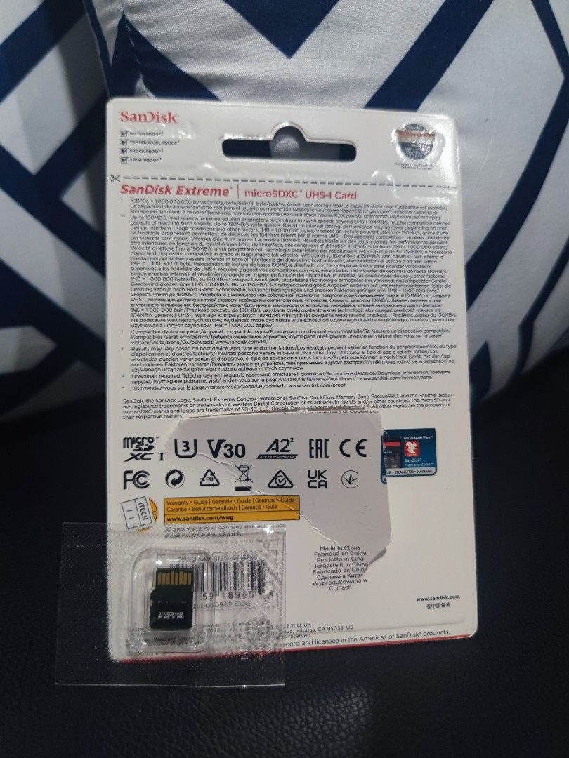 SanDisk Extreme 512gb (Category: Memory & SD Cards) located in Manila. Submitted by managr27 (Listing ID 1469884497, Image 2). Description: SanDisk Extreme from NS Oled .