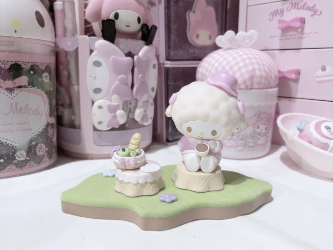 sanrio character my sweet piano camping friends series full scene blind ...