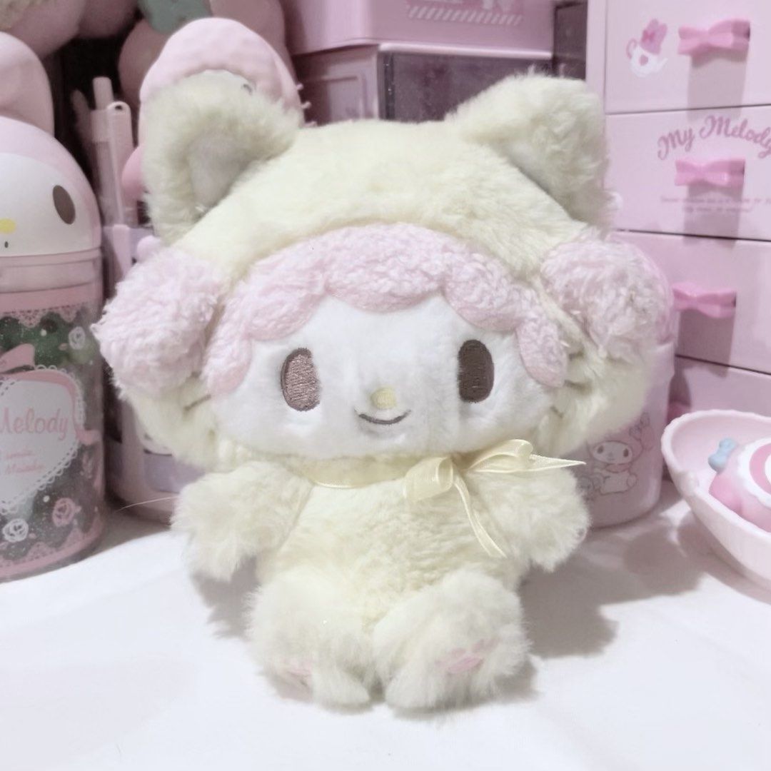 sanrio character my sweet piano fluffy pastel kitten series plush ...