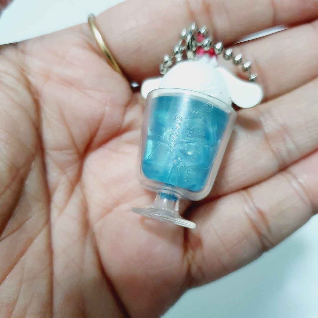 Sanrio Soda Float Mascot Keychain Charm Cinnamoroll (Category: Character Goods) located in Taytay. Submitted by kyo.mono (Listing ID 1469928544, Image 2). Description: 💟Follow us on IG: kyo.mono for faster replies TikTok: kyo.mono_ for videos and review Good as new Auth from Japan Actual photo posted.