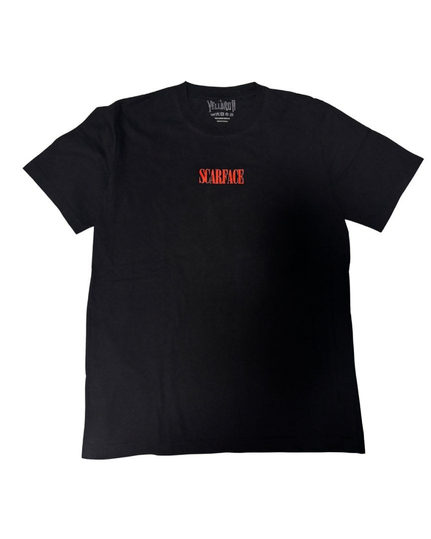 Scarface Black Graphic Tee (Category: Tshirts & Polo Shirts ) located in Manila. Submitted by coby001 (Listing ID 1469915418, Image 1). Description: Size: L W: 19 Inch L: 28 Inch.