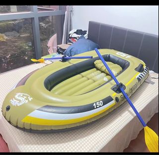 Intex Explorer 200 Inflatable Boat + 2 Paddlesl, Sports Equipment ...