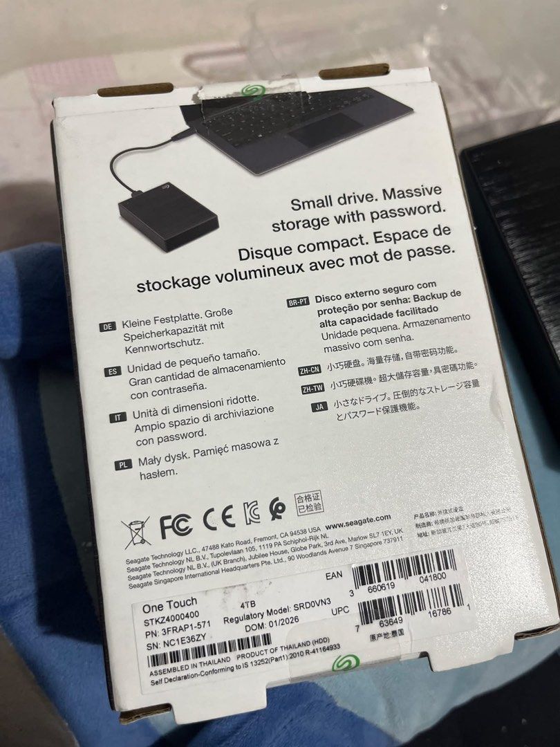 Seagate 4TB HDD (Category: Hard Disks & Thumbdrives) located in Manila. Submitted by jishe (Listing ID 1469844803, Image 2). Description: Seagate 4TB HDD 💰 Selling Price: ₱8,500 + Shipping Fee (Negotiable if kukunin agad) 🛒 Brand New Price: Around ₱11,000 ✅ Seagate 4TB Hard Drive ✅ Complete Inclusions ✅ Performance: 100% ✅ Health: 100% ✅ Ginamit lang for thesis purposes ✅ Well-maintained and ready to use 🤝 Open for Meetup 📍 Location: Quezon C