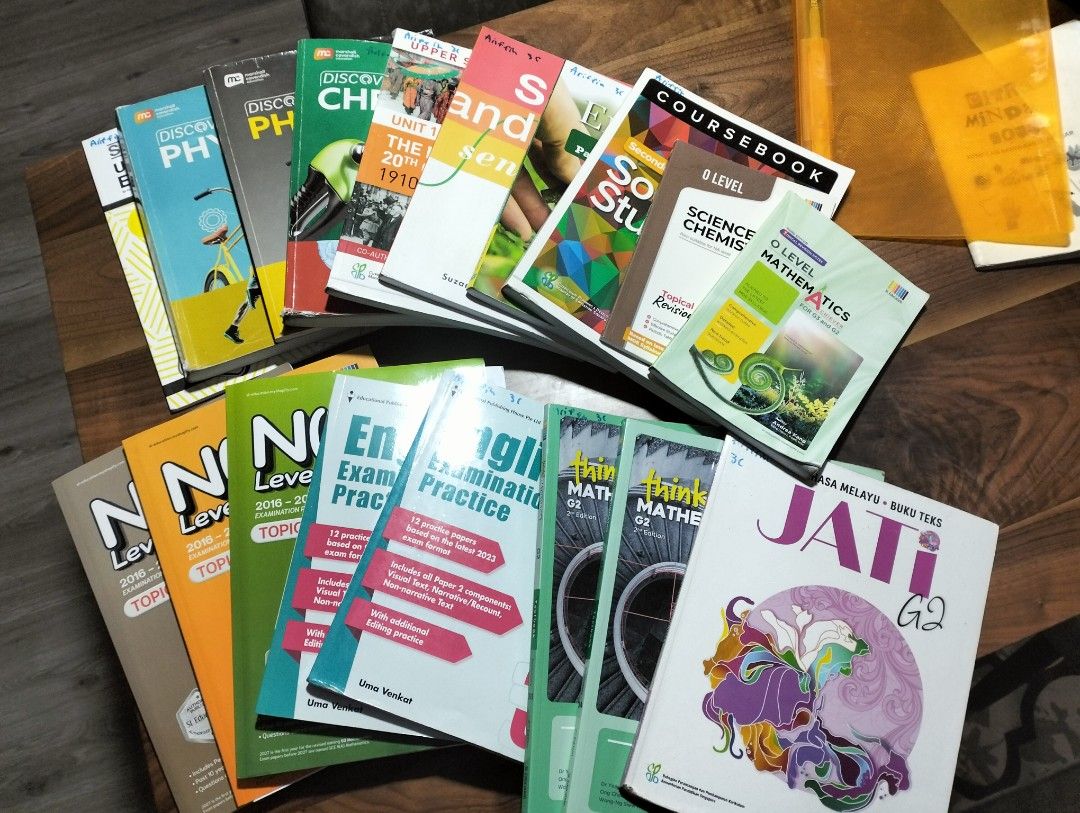 Secondary Math Test Secondary School Textbook Bundle Physics Chemistry Mathematics Social ...