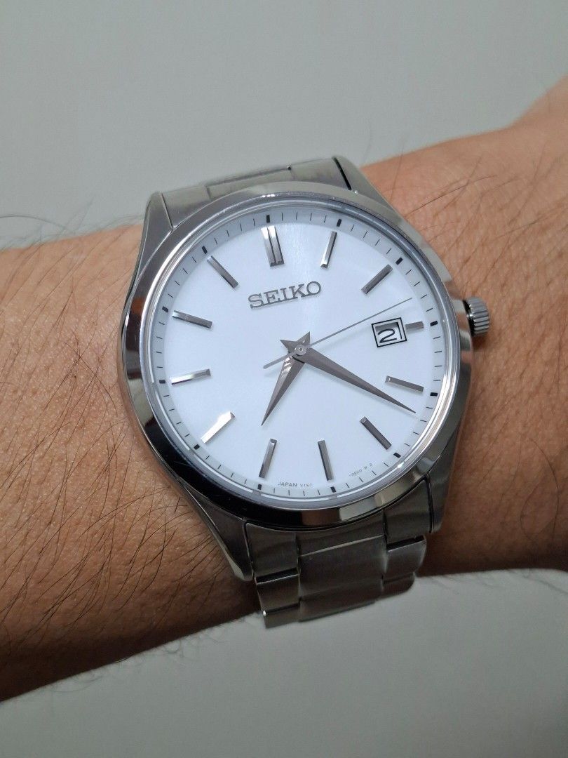 Seiko Selection S Series (Category: Luxury Watches) located in Cebu City. Submitted by romnicksamalca (Listing ID 1469862062, Image 1). Description: Seiko Selection S Series The "Grand Seiko" DNA on a Budget Reference: SPBX143 (Japan exclusive only) Movement: Solar-powered Quartz | Caliber: Seiko V157 Power reserved: 10 months in a single full charge Case size: 38.7mm | Thickness: 9.6mm | Lug: 20mm Glass: Scratch resistant sapphire crystal Bracel
