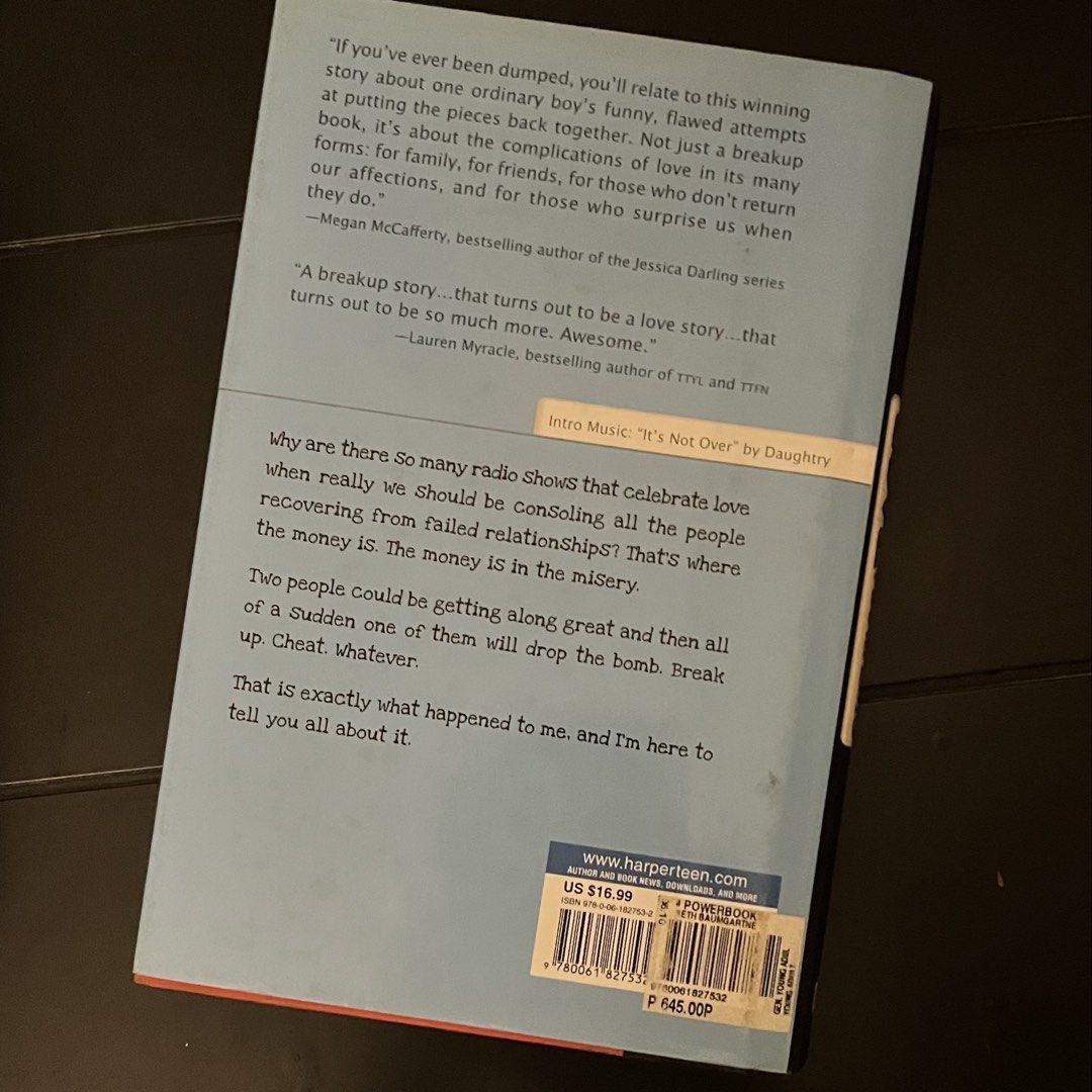 Seth Baumgartner's Love Manifesto by Eric Luper (Category: Storybooks) located in Pasay City. Submitted by klosetbykelly (Listing ID 1469944589, Image 2). Description: Welcome to klosetbykelly! 🎀💞 mode of payment: Gcash mode of delivery: J&t and Lalamove location: Pasay City NO LOWBALLING ❌ BOGUS BUYERS WILL BE AUTOMATICALLY BLOCKED 🚫 NO TO IMPATIENT BUYERS ❌ PAYMENT FIRST BEFORE SHIPPING ‼️ ITEM DESCRIPTION: - Title: Love Manifesto by Eric Lu