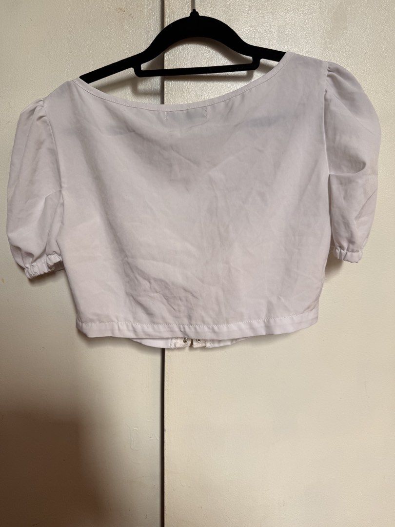 Shein cropped corset top (Category: Shirts) located in Cainta. Submitted by vnncassandra (Listing ID 1469871511, Image 2). Description: Used once or twice only.