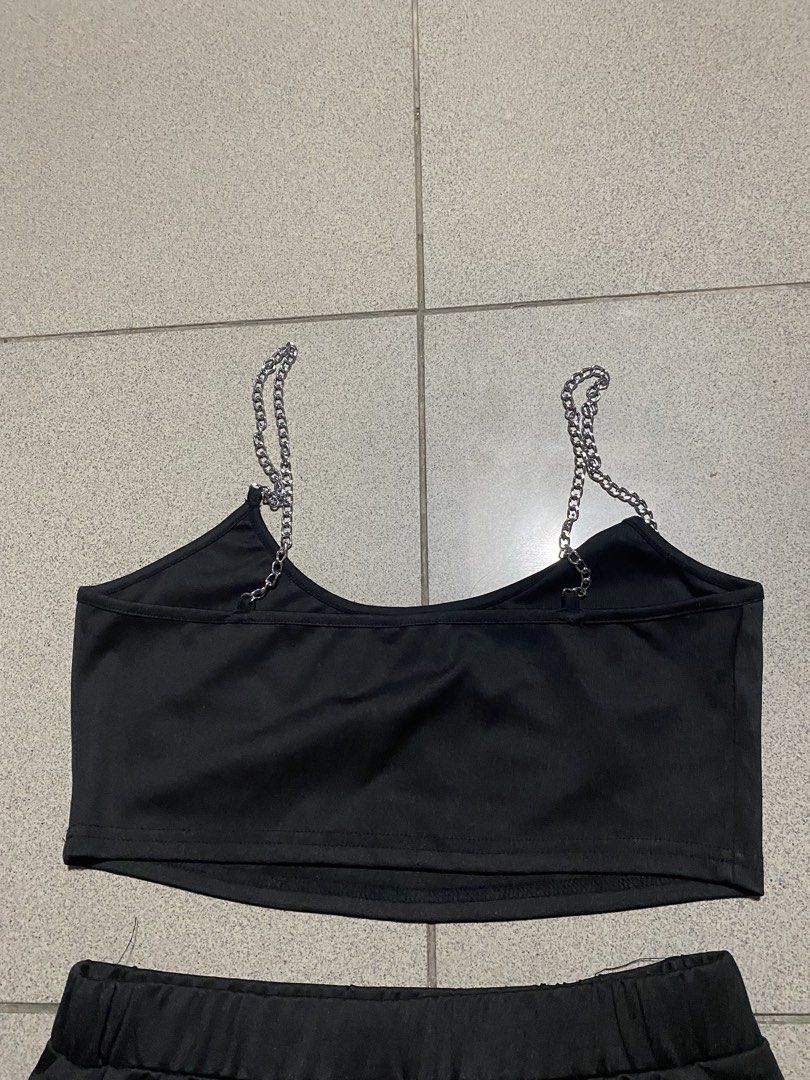 Silver Stap top and skirt coords (Category: Sets or Coordinates) located in Dagupan City. Submitted by maryennie (Listing ID 1469922328, Image 3). Description: LARGE ON TAG CAN FIT TO M.