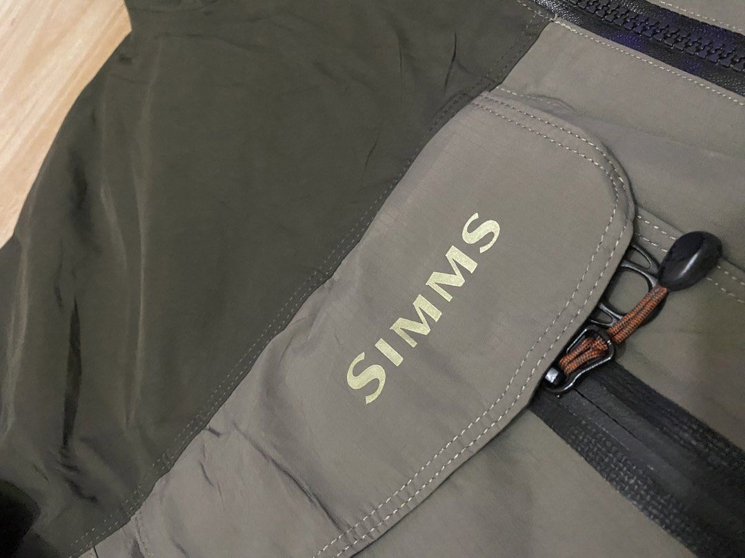 Simms Fishing Products GORE-TEX Jacket Size M (Category: Coats, Jackets and Outerwear) located in Manila. Submitted by jeffrelbar68009 (Listing ID 1469935966, Image 3). Description: ‼️FOR SALE‼️ Simms waterproof jacket Gore-tex size Medium Size: Medium-Large Width: 25 Length: 27 Waterproof/GORE-TEX Excellent Condition as new No issue .