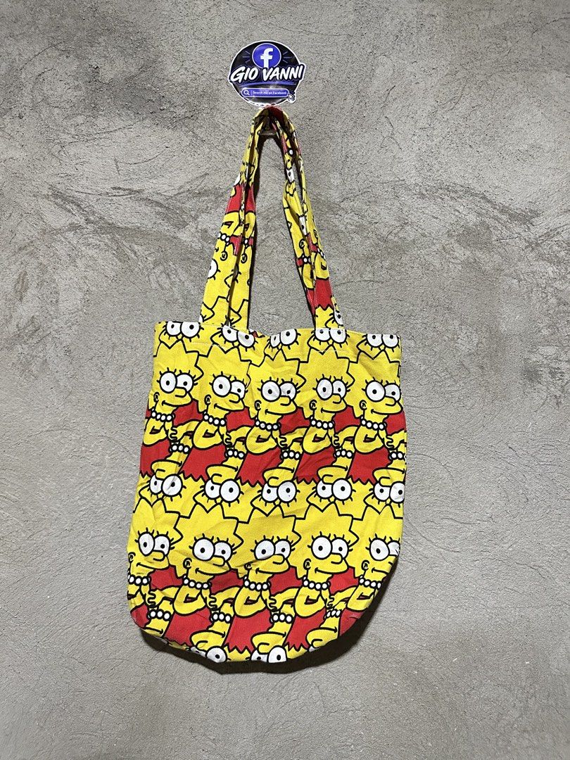 Simpsos Tote Bag All Over Print (Category: Tote Bags) located in Ozamiz City. Submitted by quick_done_deals (Listing ID 1469825853, Image 1). Description: like new condi no flaws/issue.