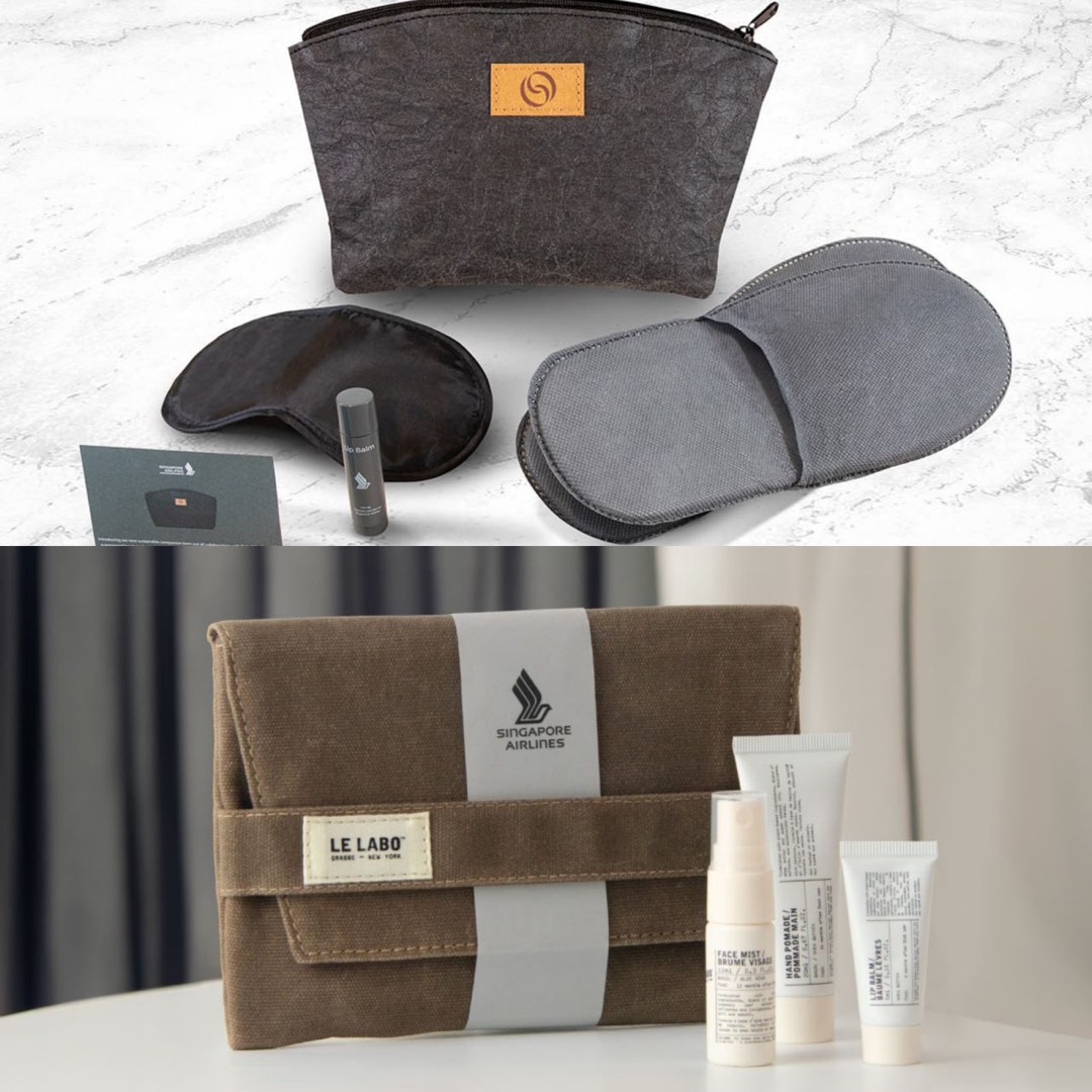 Singapore Airlines Amenity Kit - Business/Premium Economy Class ...