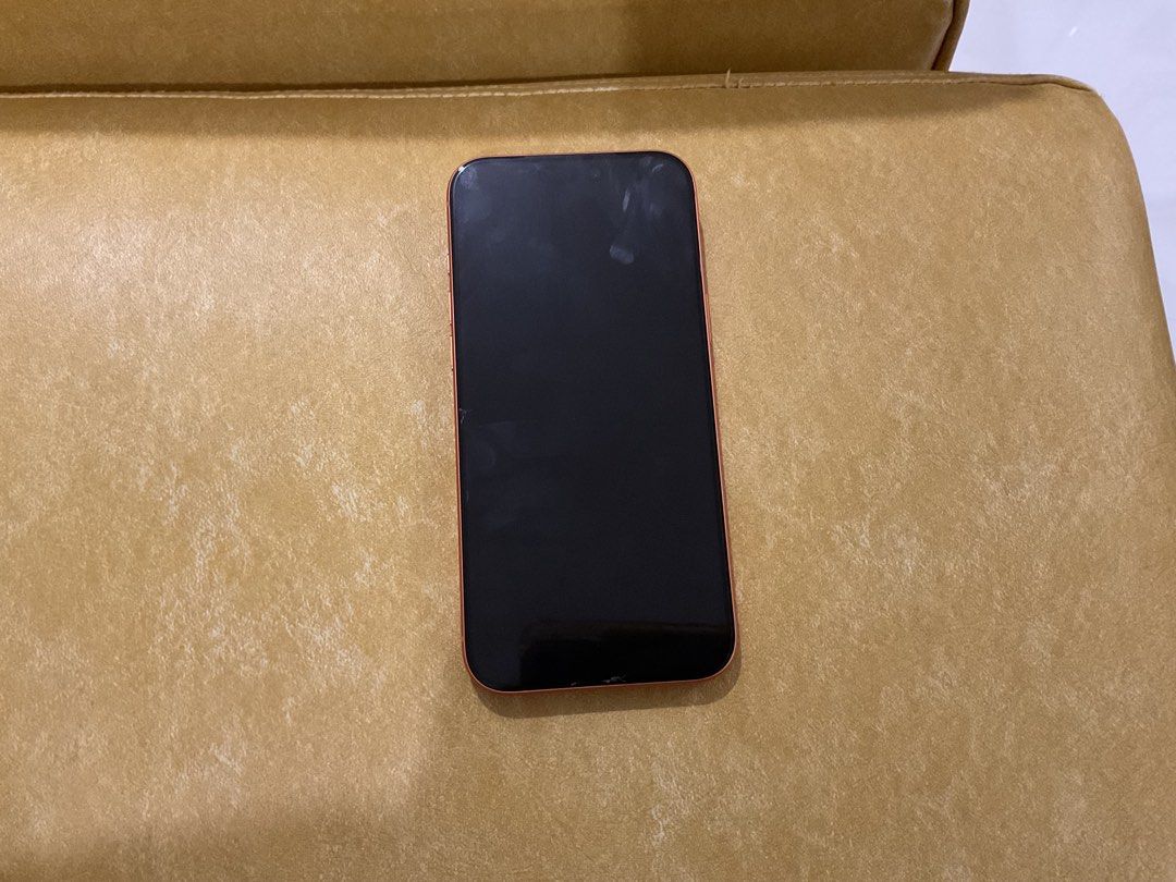 Smartphone Apple iPhone 17 Pro Max Orange (Category: Others) located in Manila. Submitted by aarondanie17006 (Listing ID 1469871621, Image 1). Description: - Model: Apple iPhone 17 Pro Max 256 GB - Color: Matte Orange - Camera: Advanced triple-camera setup with a rounded module - Body: Premium aluminum finish - Controls: Standard physical buttons, volume controls, and power key - Condition: Clean black front screen, ready for a new owner - RFS: U