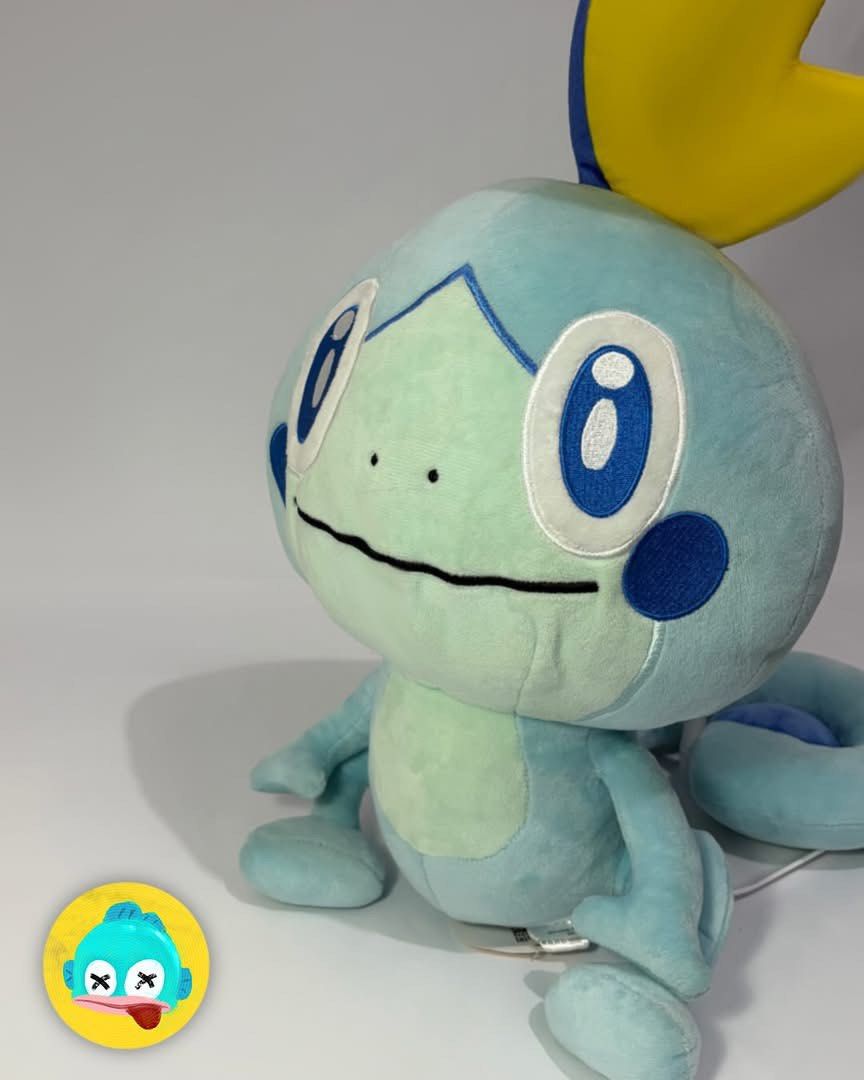 SOBBLE BUILD-A-BEAR POKEMON PLUSH (Category: Plushies & Soft Toys) located in Dinalupihan. Submitted by tunakechupp (Listing ID 1469882882, Image 1). Description: 💙 SOBBLE PLUSH! 💧🦎✨ 🧸 Pokémon – Sobble Plush 🏷️ Build-A-Bear | Pokémon Collection 💰 ₱450.00 ✨ Pay as you order! First to pay = first to claim! 💸 Price is negotiable for 5+ orders >__< 📍 Location: Pampanga 📦 Shipping: J&T Express ✉️ DM us to order! #Sobble #PokemonPlush #BuildAB