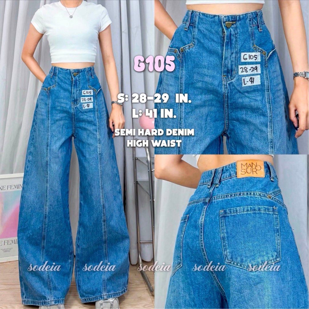 Sodeia Wear Hard Denim Pants (Category: Jeans) located in Dinalupihan. Submitted by loved.by.jin (Listing ID 1469784535, Image 1). Description: .
