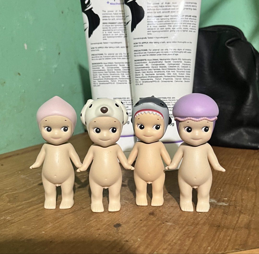 Sonny Angel (Category: Designer & Blind Box Toys) located in Manila. Submitted by _sweetieboiitodeii (Listing ID 1469877599, Image 1). Description: wts / ufs reg shark - 500 1:1 peach - 500 1:1 jellyfish - 450 dalmi - 450 no og bnf will put sa rbnf 📍rizal.