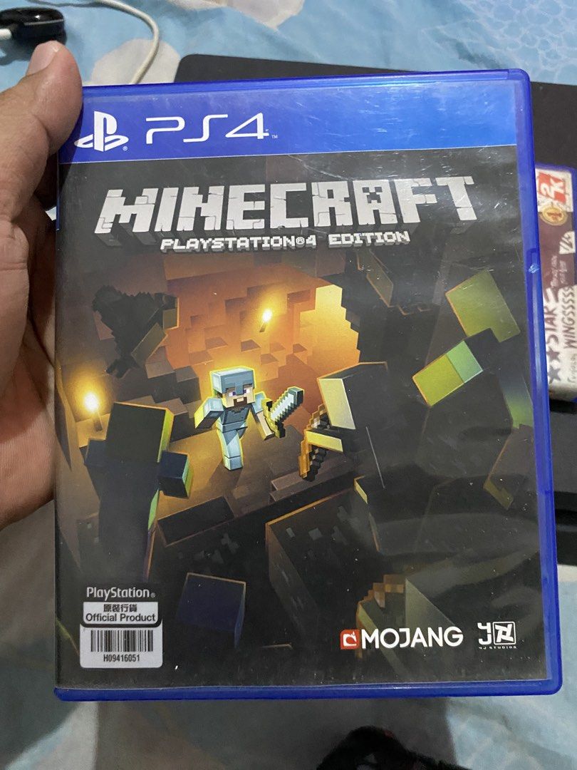 Sony PlayStation 4 Slim Console with Controller and Games (Category: PlayStation) located in Manila. Submitted by devilsdontcry (Listing ID 1469774418, Image 3). Description: - Console: Sony PlayStation 4 Slim (Black) - Controller: 1x Original DualShock 4 Wireless Controller - Games included: Minecraft PS4 Edition & NBA 2K19 (Physical Discs) - Condition: Adult-owned, clean physical appearance, powers up normally - Inclusions: Console, controller,