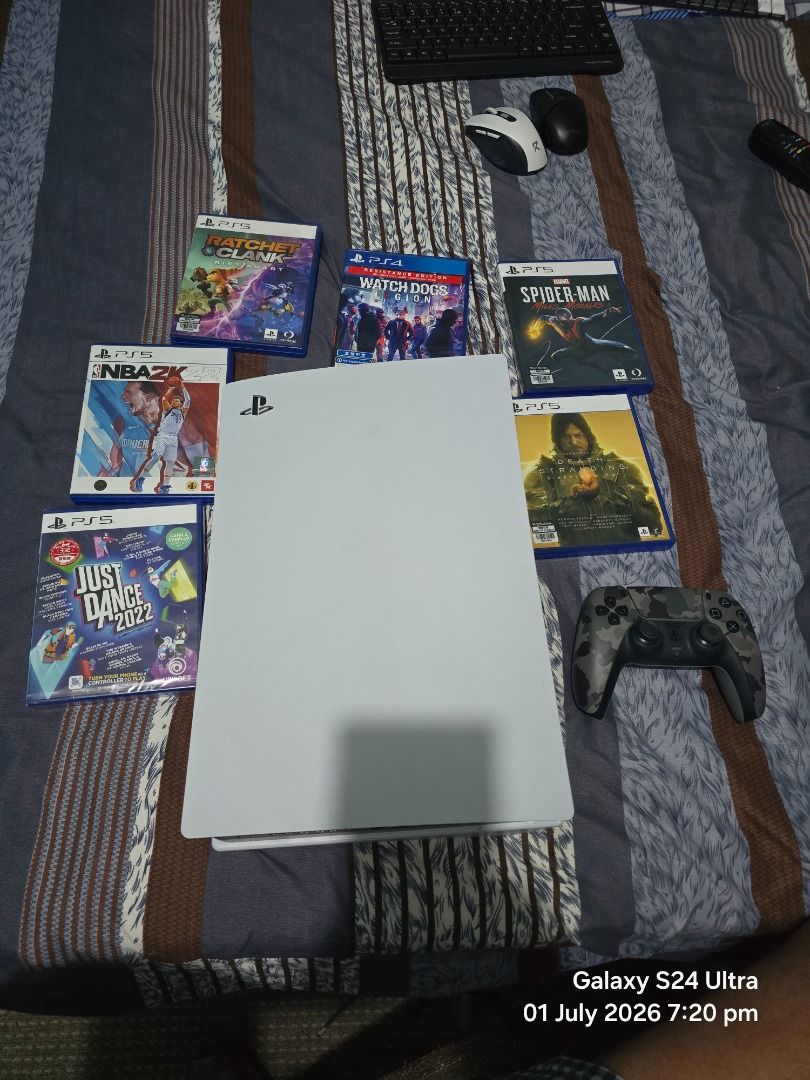 SONY PLAYSTATION 5 (PS5) – 825GB (Category: PlayStation) located in Caloocan City. Submitted by mightywater_41474b (Listing ID 1469768265, Image 2). Description: Call or Text 09176830136 For faster reply 🎮🔥 FOR SALE: SONY PLAYSTATION 5 (PS5) – 825GB! 🔥🎮 💰🔒 LAST PRICE! LAST PRICE! LAST PRICE! ❌ LAST PRICE INQUIRIES WILL BE IGNORED! 🚫 PASS SA JOY BUYERS! 🤝 Serious buyers only! 🟢 ITEM AVAILABILITY: ✅ HABANG NAKIKITA NYO ANG POST NA ITO, IBI