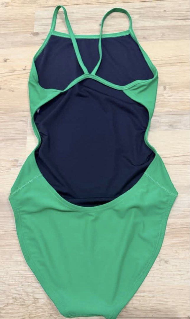 Sporti Swimsuit - Green (Category: Bikinis & Swimsuits) located in Manila. Submitted by camewy (Listing ID 1469821424, Image 2). Description: - Size 32, (Medium to Semi-Large) - unused, looks new - flattering fit on any body type - RFS: wrong size - SF shouldered by buyer (Loc: Diliman).