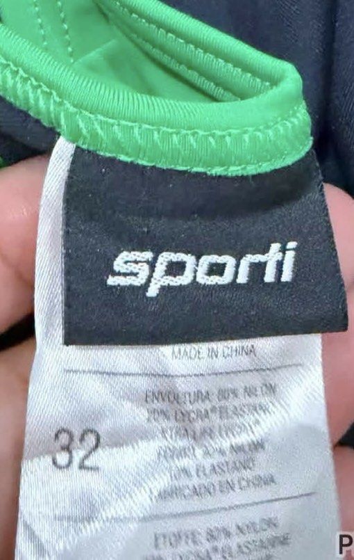 Sporti Swimsuit - Green (Category: Bikinis & Swimsuits) located in Manila. Submitted by camewy (Listing ID 1469821424, Image 3). Description: - Size 32, (Medium to Semi-Large) - unused, looks new - flattering fit on any body type - RFS: wrong size - SF shouldered by buyer (Loc: Diliman).